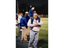 Enjoying A Catholic Central Game from the sidelines with Dad 2003