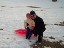2009 Isabel's First Solo Sled